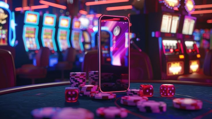 Antarmuka aplikasi mobile cemara77 menampilkan menu permainan kasino dan taruhan olahraga.